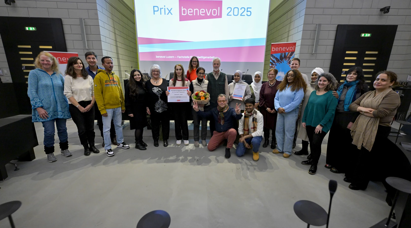 Prix benevol: Preisträger Verein Sentitreff Luzern