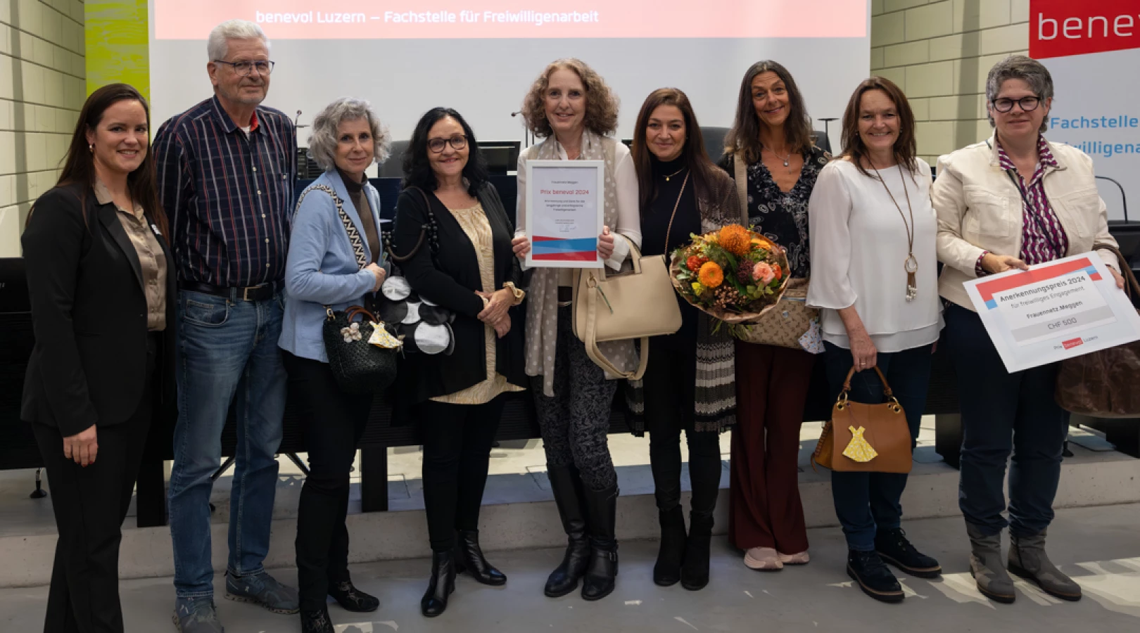 Gewinner:innen des Prix benevol 2024