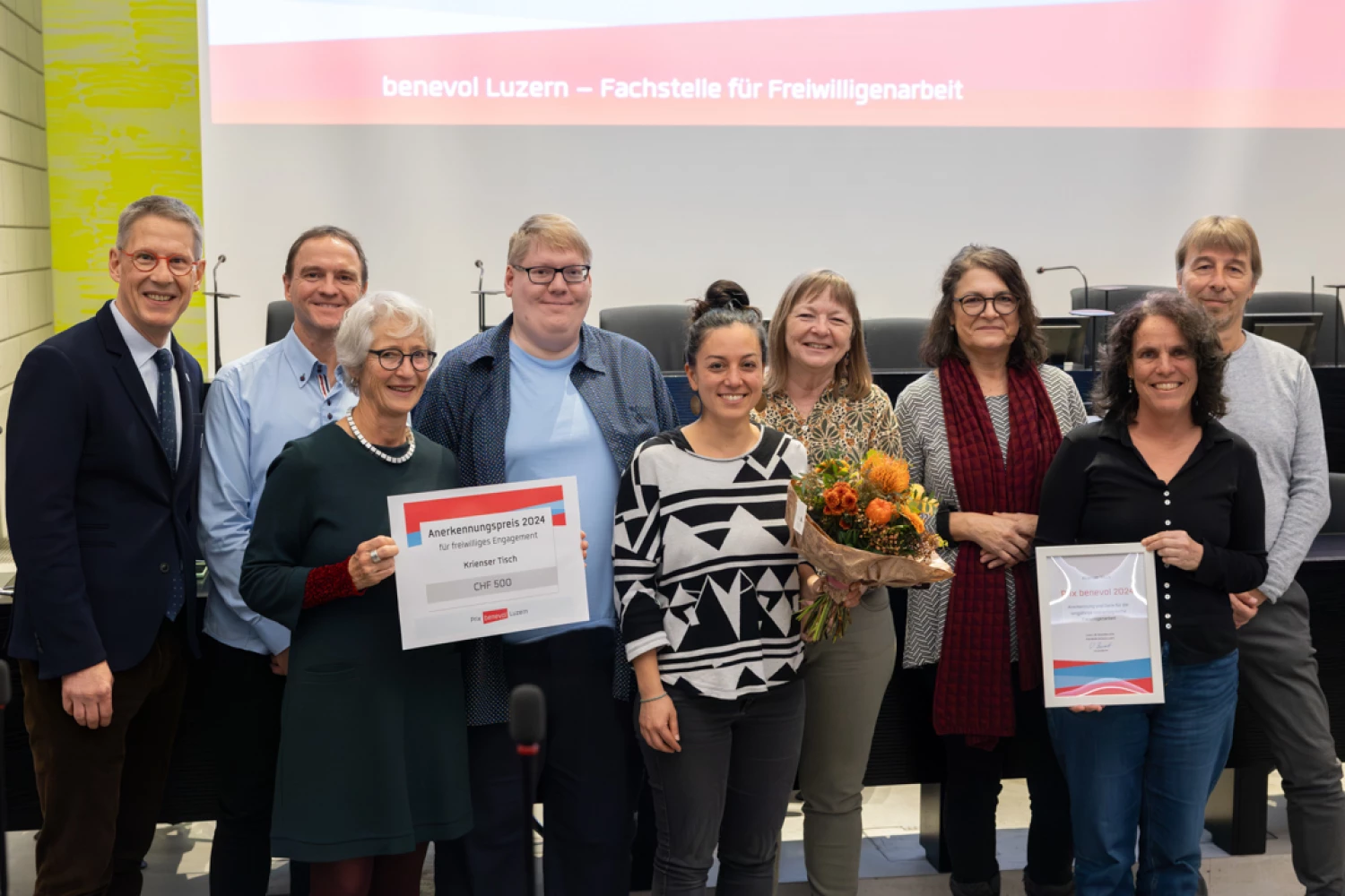 Preisträger:innen des Prix benevol 2024