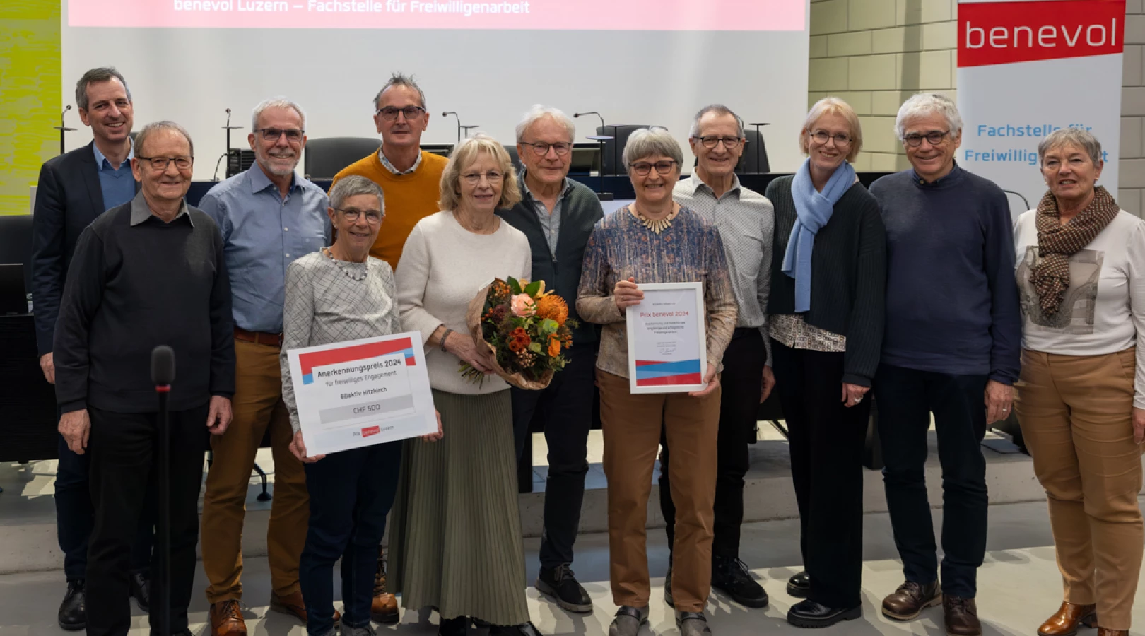 Preisträger:innen des Prix benevol 2024