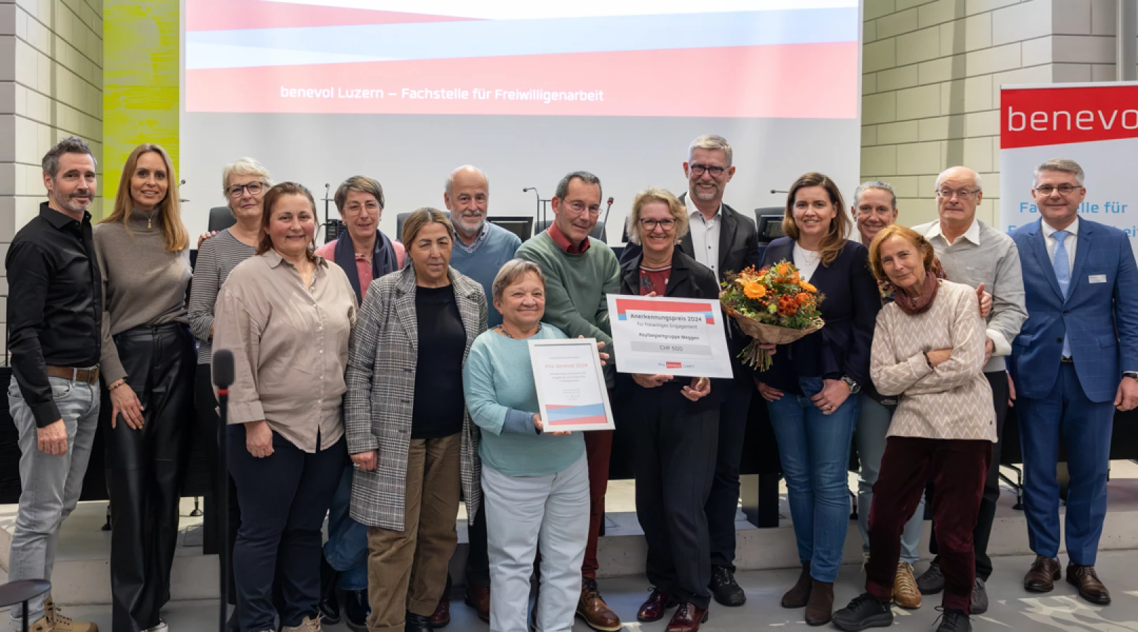 Preisträger:innen des Prix benevol 2024