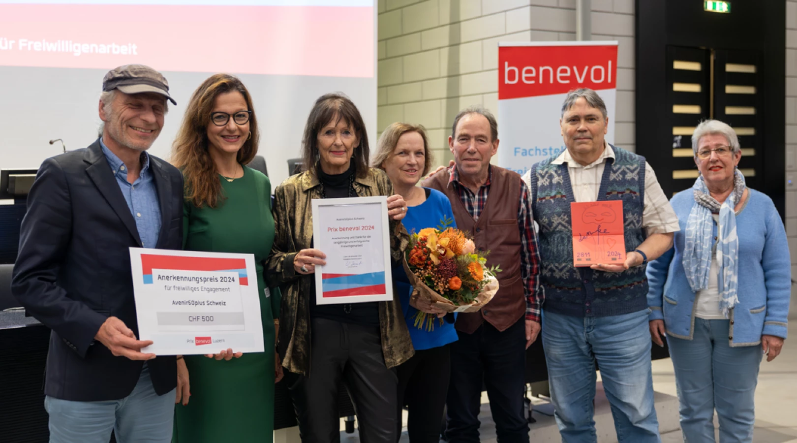 Preisträger:innen des Prix benevol 2024